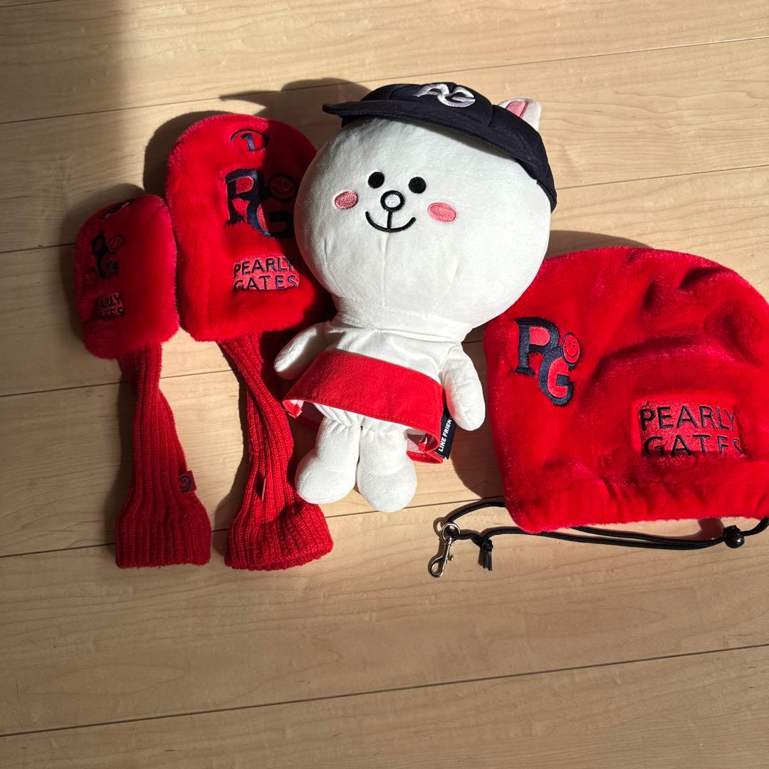 PEARLY GATES 赤 キャディバッグ