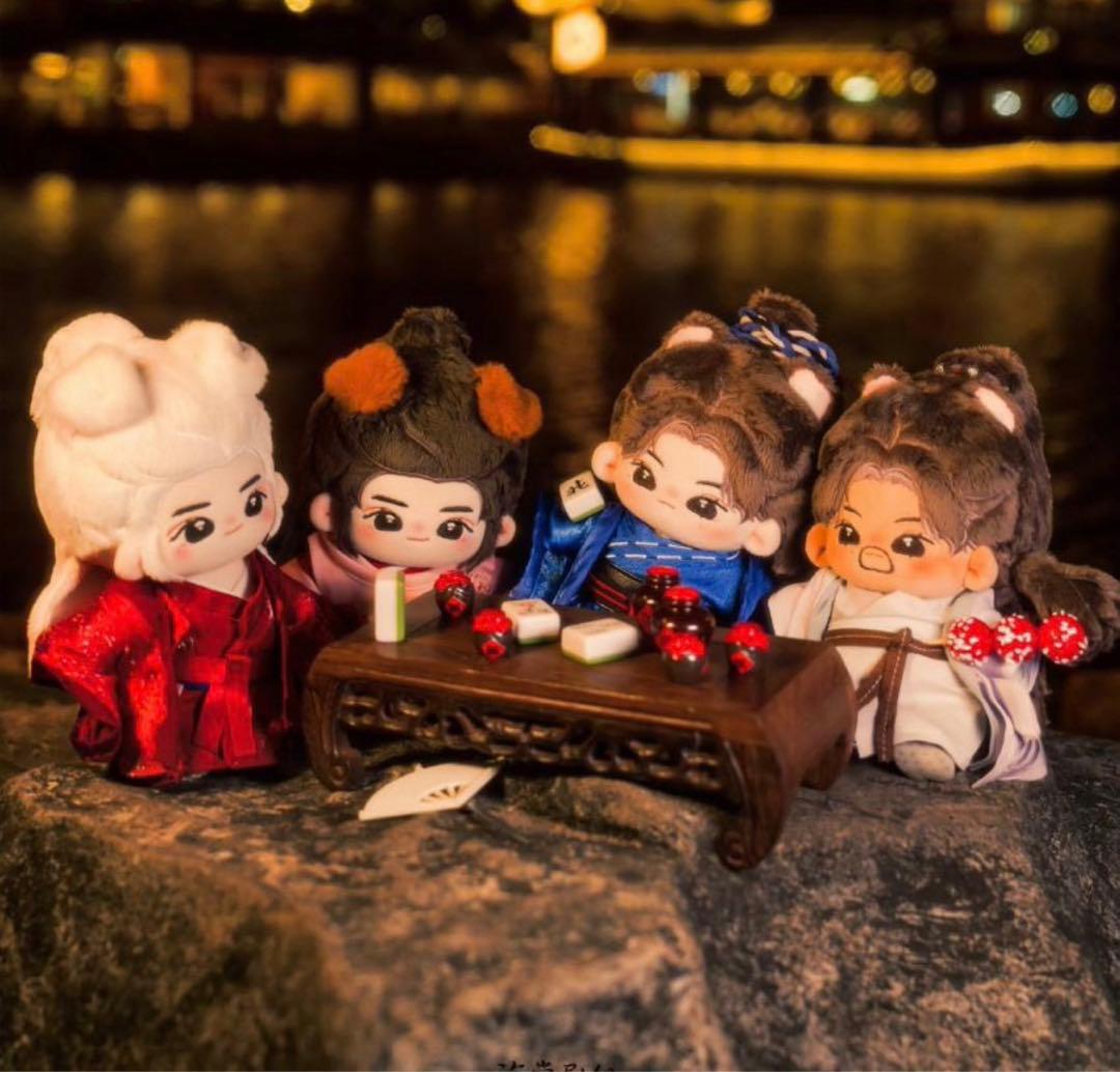 15cm 山河令 ぬいぐるみ 周子舒 張哲瀚 温客行 龔俊114