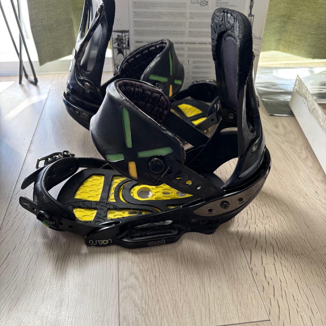 Burton CO2 EST ビンディング Sサイズ　マットブラック　バートン