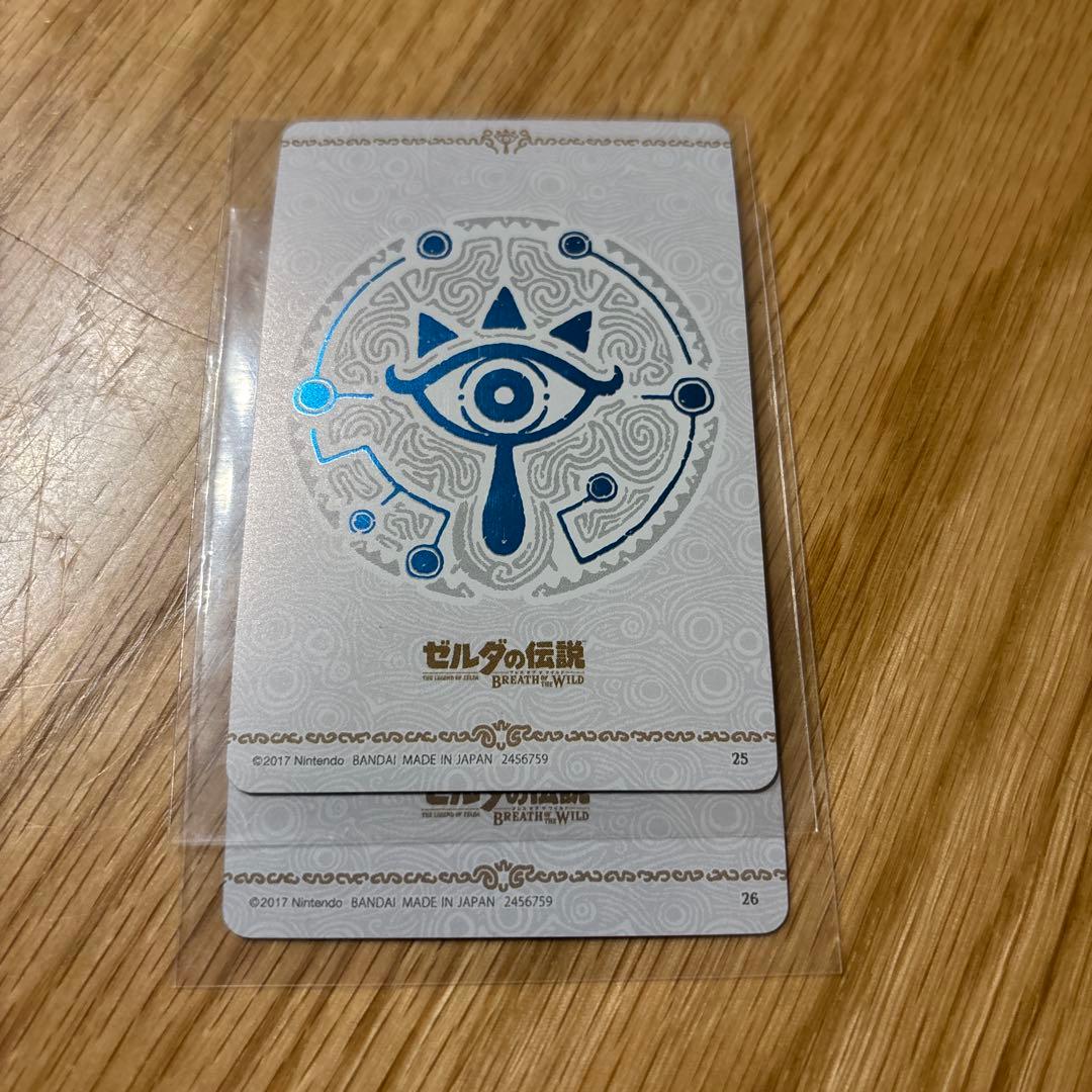ご*ま様 ゼルダの伝説 ブレスオブザワイルド カードキャンディ　20種21枚