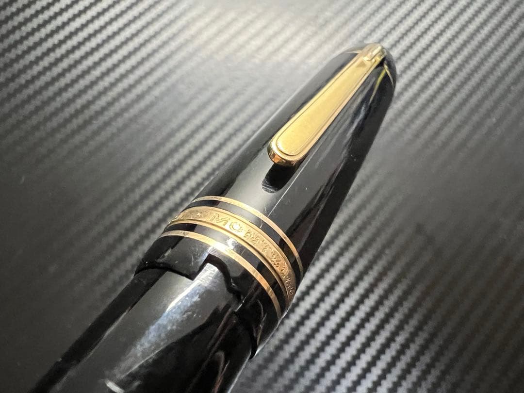 モンブラン マイスターシュテュック 149 万年筆 18C 3帯 EF 極細字