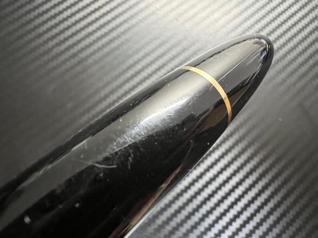 モンブラン マイスターシュテュック 149 万年筆 18C 3帯 EF 極細字