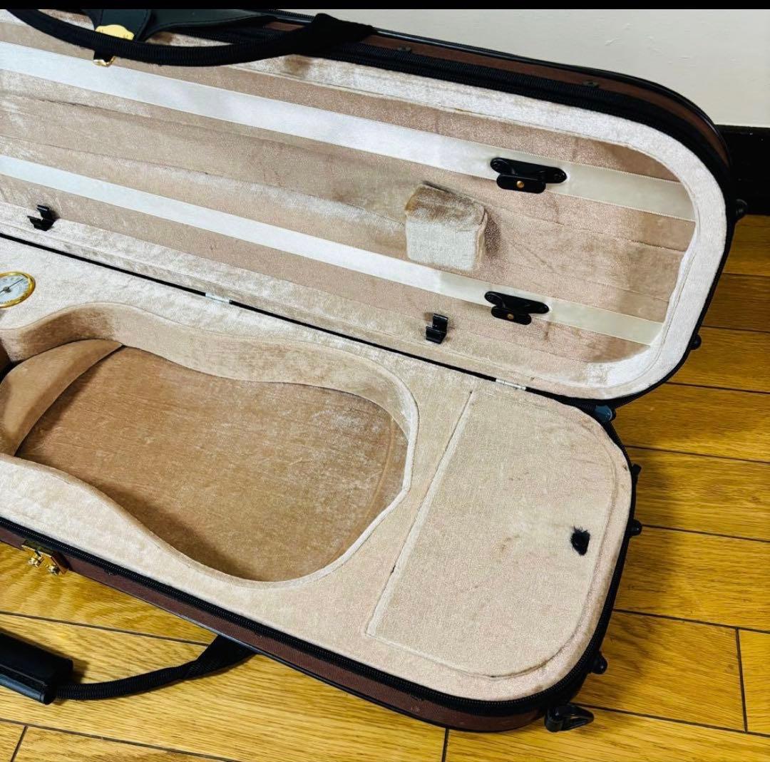 ハルシュタット バイオリンV-22 湿度計付きケースセット4/4