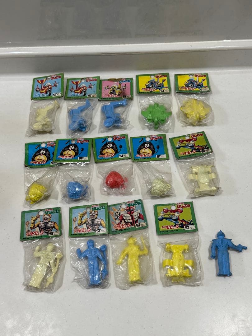 セイカ　消しゴム　超神ビビューン　レトロ　当時物　おもちゃ　石森プロ　戦隊モノ