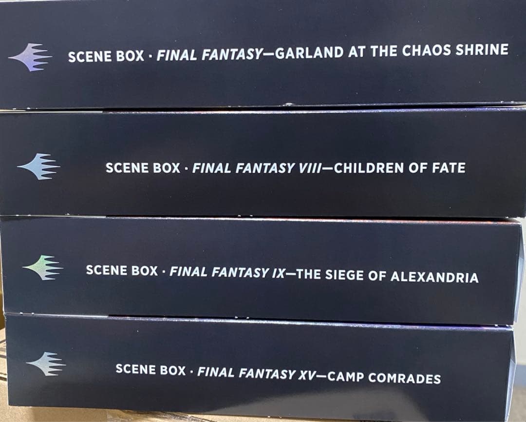 チョコボ・バンドル　シーンボックス4種　英語版