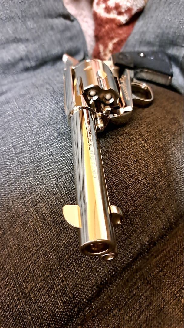 [美品] タナカ SAA ペガサス2 ニッケルフィニッシュ