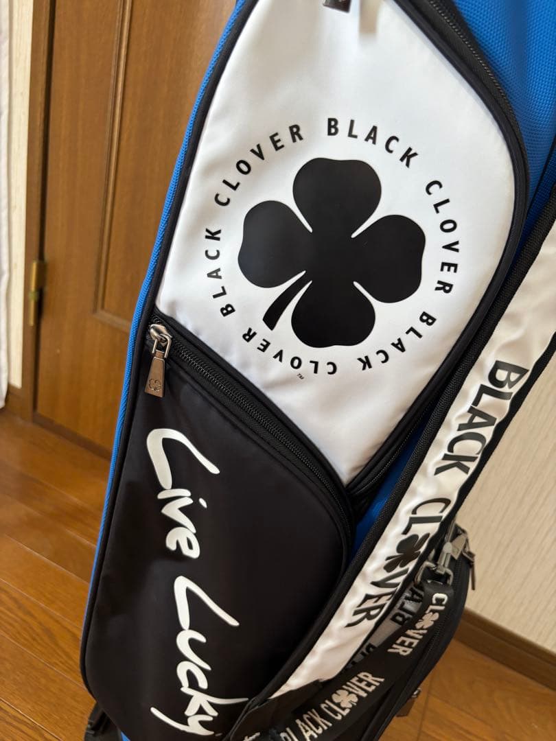訳あり美品‼️BLACK CLOVER キャディバッグ