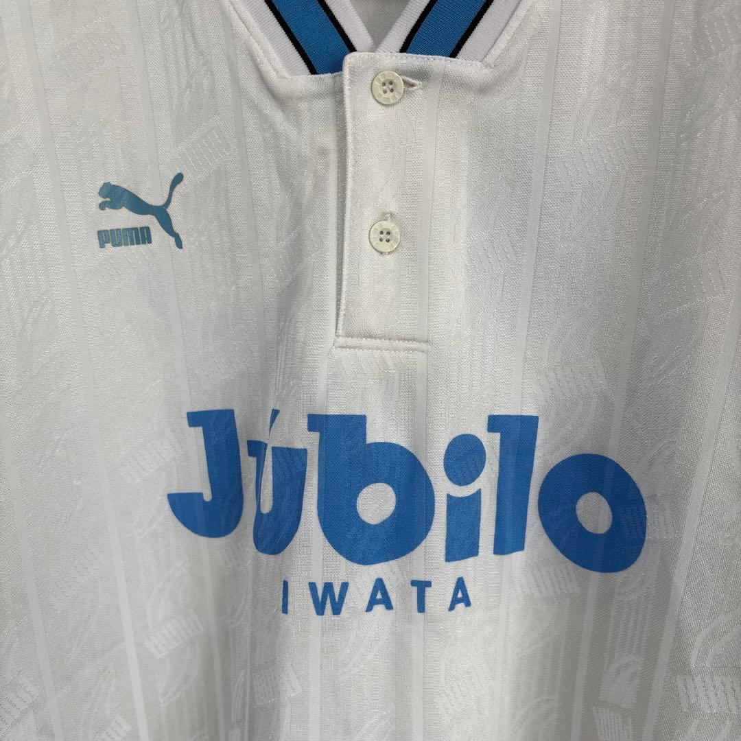 90s JUBILO ジュビロ磐田 プーマ ユニフォーム ゲームシャツ 白 L