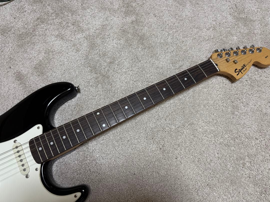 さ*ん様 スクワイヤー ストラトキャスター 黒