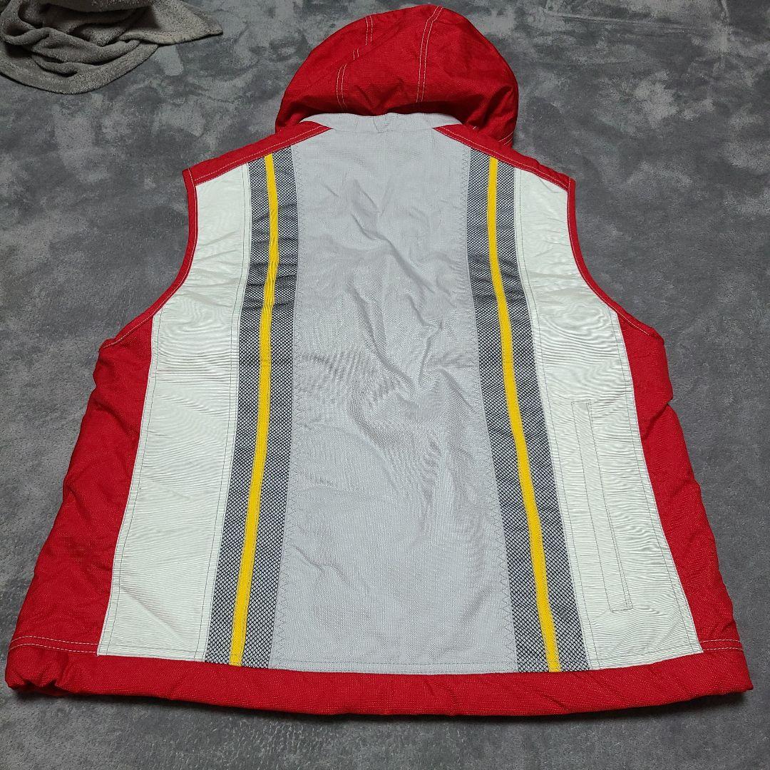 泥*子様 ✨️希少 貴重✨️サロモン スキーウェア パンツ ベスト 3点 L 赤