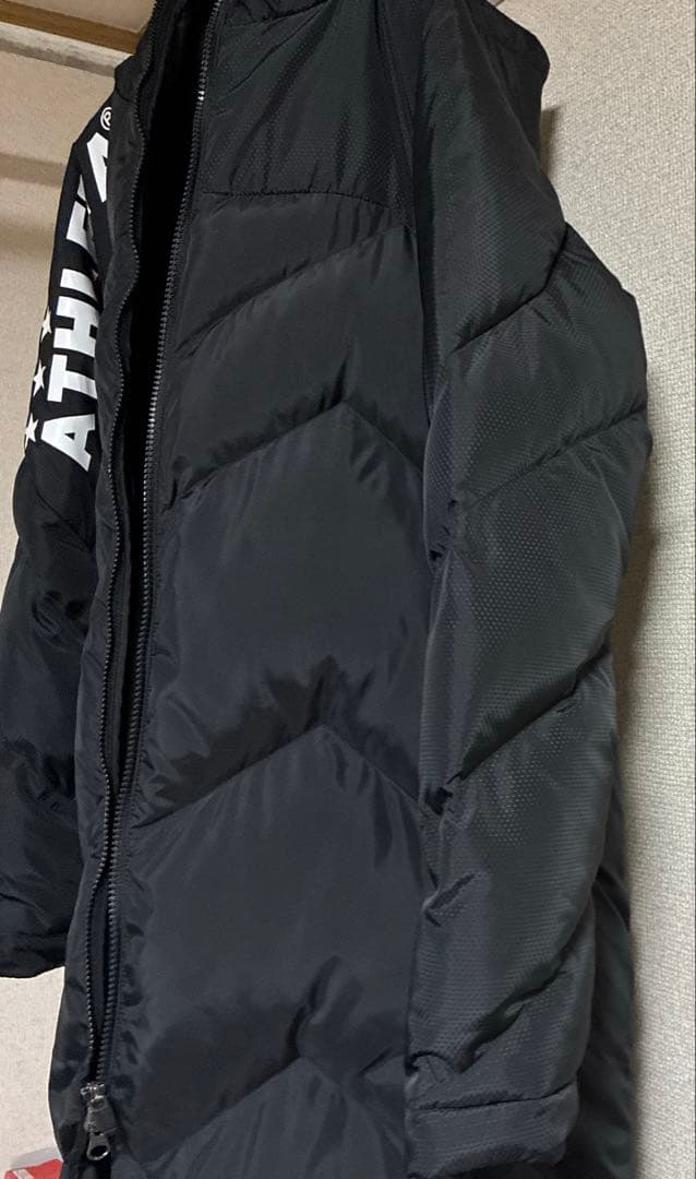 アスレタ(ATHLETA) ベンチコート 04155 Sサイズ ブラック