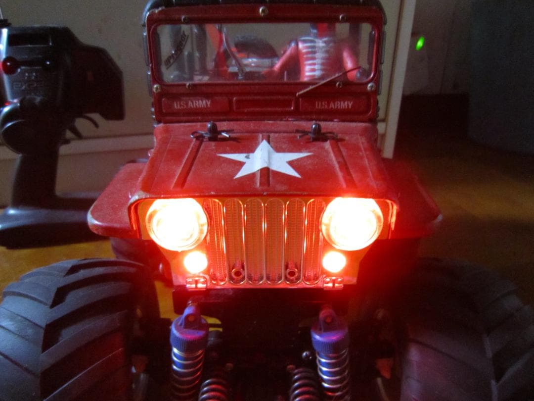 Bonちゃん 1/10 ワイルドウイリー２ カスタム レッドファルコン仕様