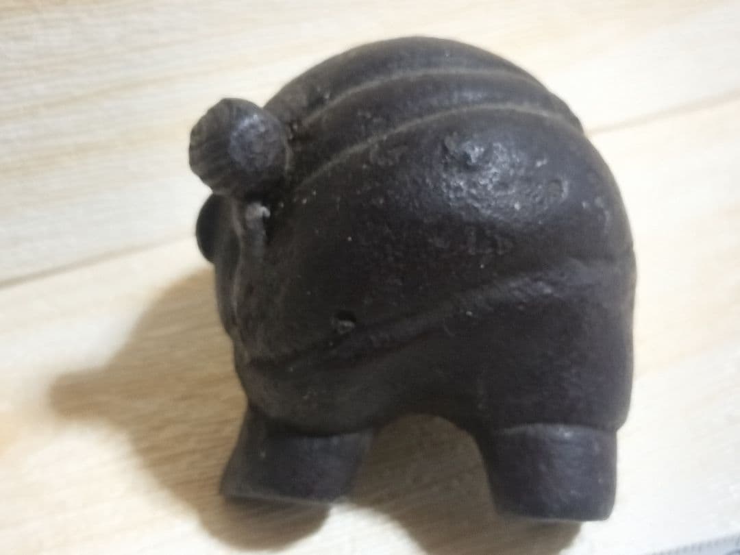 珍品！鉄製！時代物！大黒天！p5！