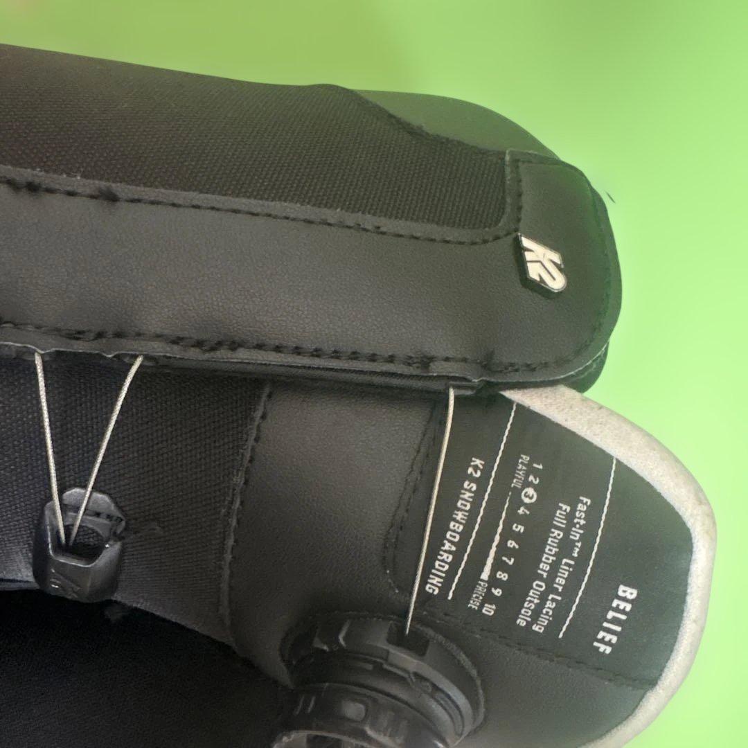 K2 BELIEF スノーボードブーツ 女性用 ブラック24cm