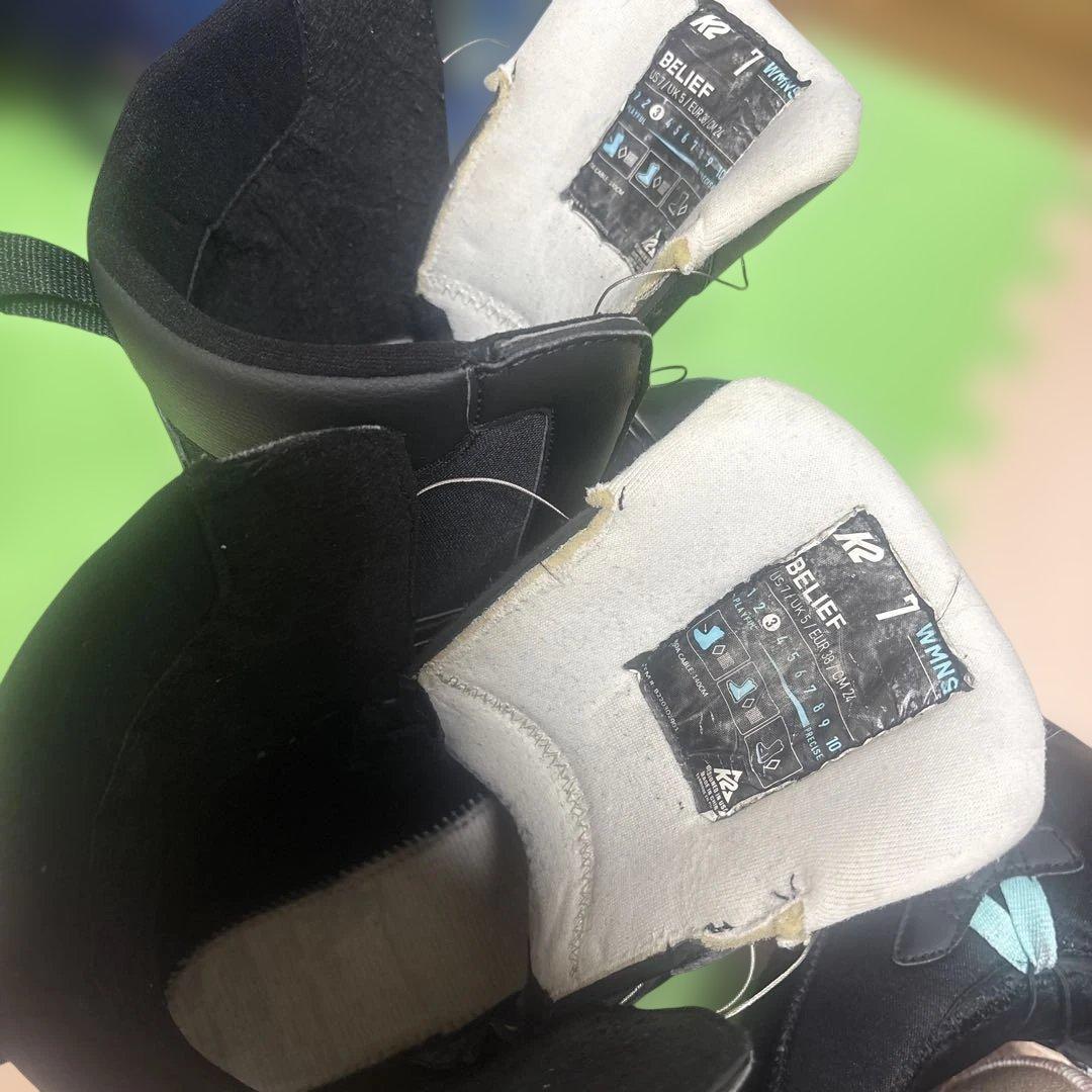 K2 BELIEF スノーボードブーツ 女性用 ブラック24cm