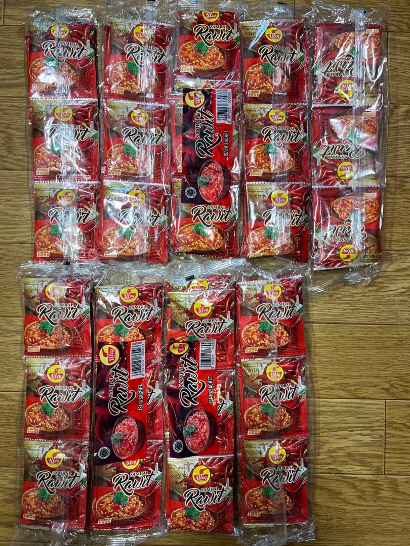 SEN専用 インドネシア チリ ULEG サンバル 1270袋 boncabe