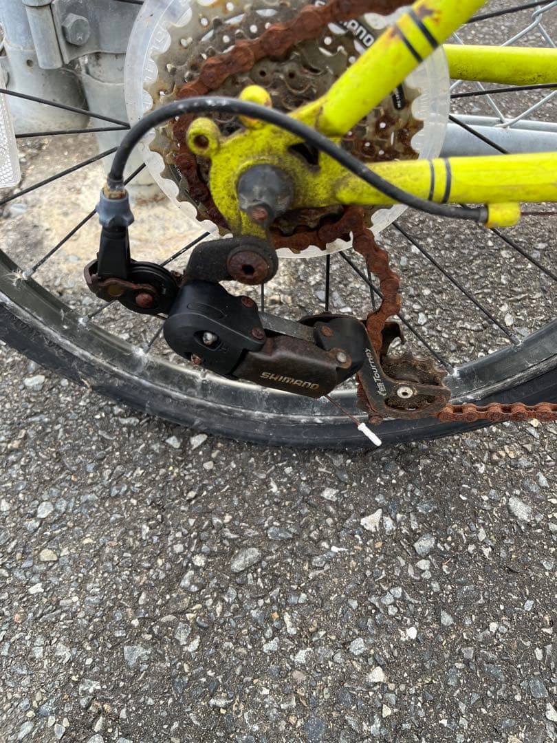 未整備　BRUNO ミニベロ　サイズ410 20インチ　ブルーノ