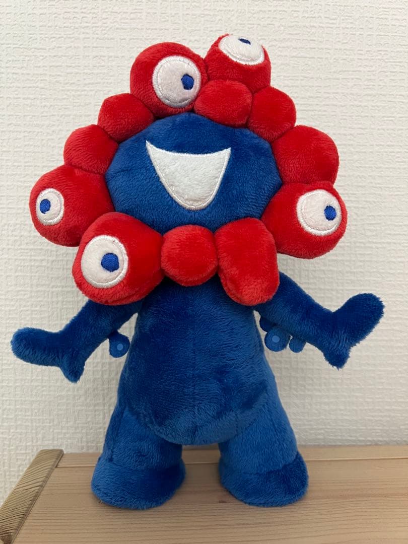 れ*げ様 【非売品】大阪万博 ミャクミャク ぬいぐるみ 高さ約35cm タグ付き