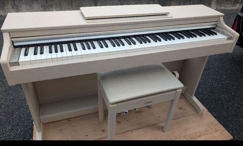 送料込み YAMAHA 電子ピアノ YDP-163WA 17年購入 激可愛い❤