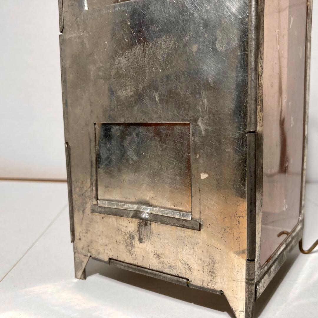 WWII期 スイス軍 フォールディングろうそくランタン / 実物放出品