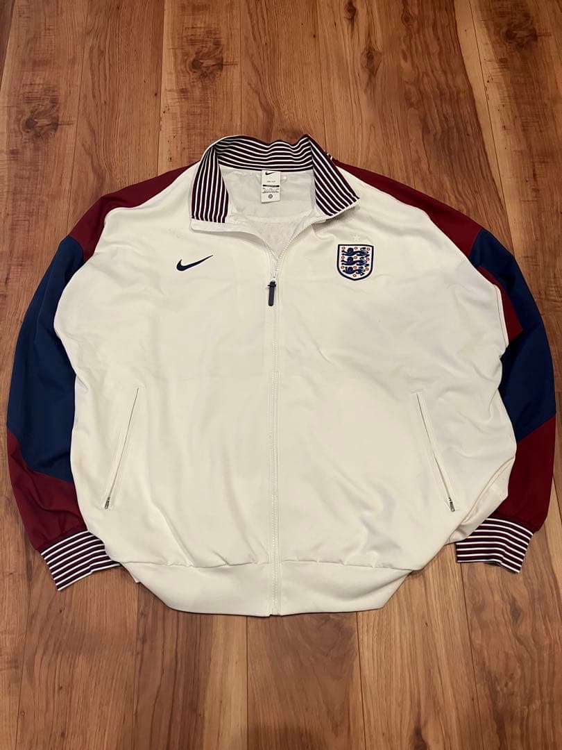 イングランド代表 Nike トラックジャケット 古着 希少　ナイキ　2XL
