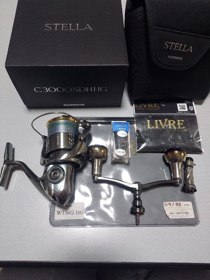 シマノ SHIMANO 18ステラ C3000SDHHG リブレカスタム