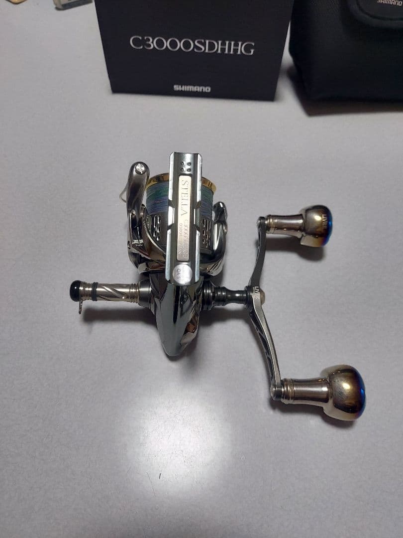 シマノ SHIMANO 18ステラ C3000SDHHG リブレカスタム