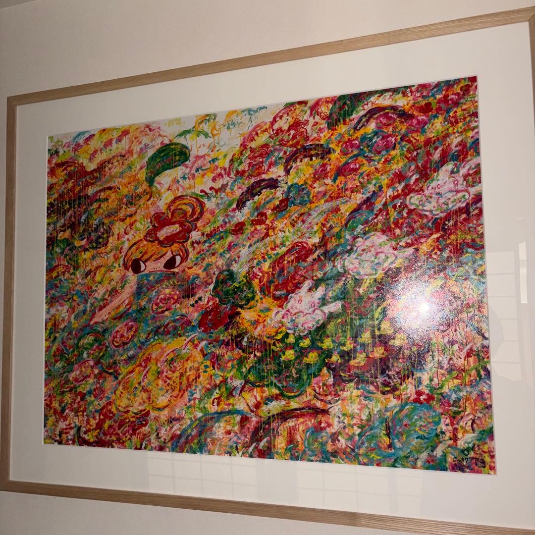 ロッカクアヤコ Untitled 2022年 シルクスクリーン 額装済