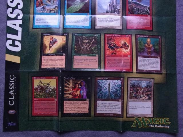 非売品　ポスター　マジック・ザ・ギャザリング　第6版クラシック99　MTG