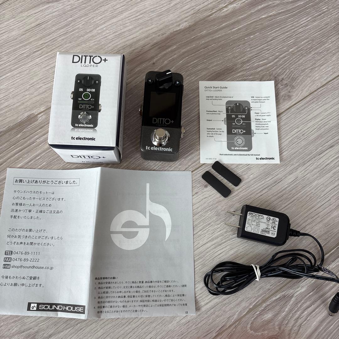 ギター tc electronic DITTO+ Looper