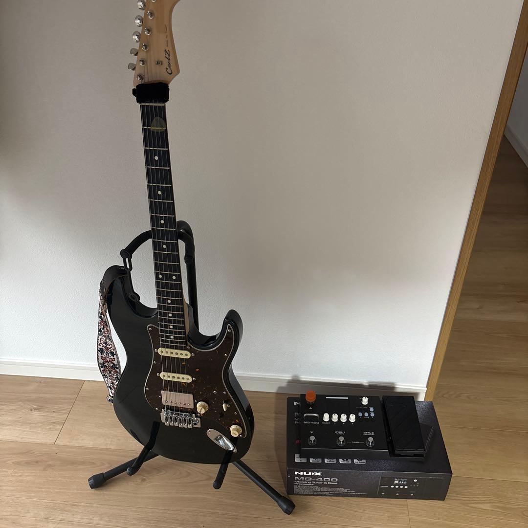 マーメイド　CoolZ エレキギター ブラック ギターケースのみ