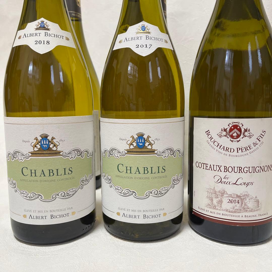 アルベール・ビショ シャブリ 他　6本セット