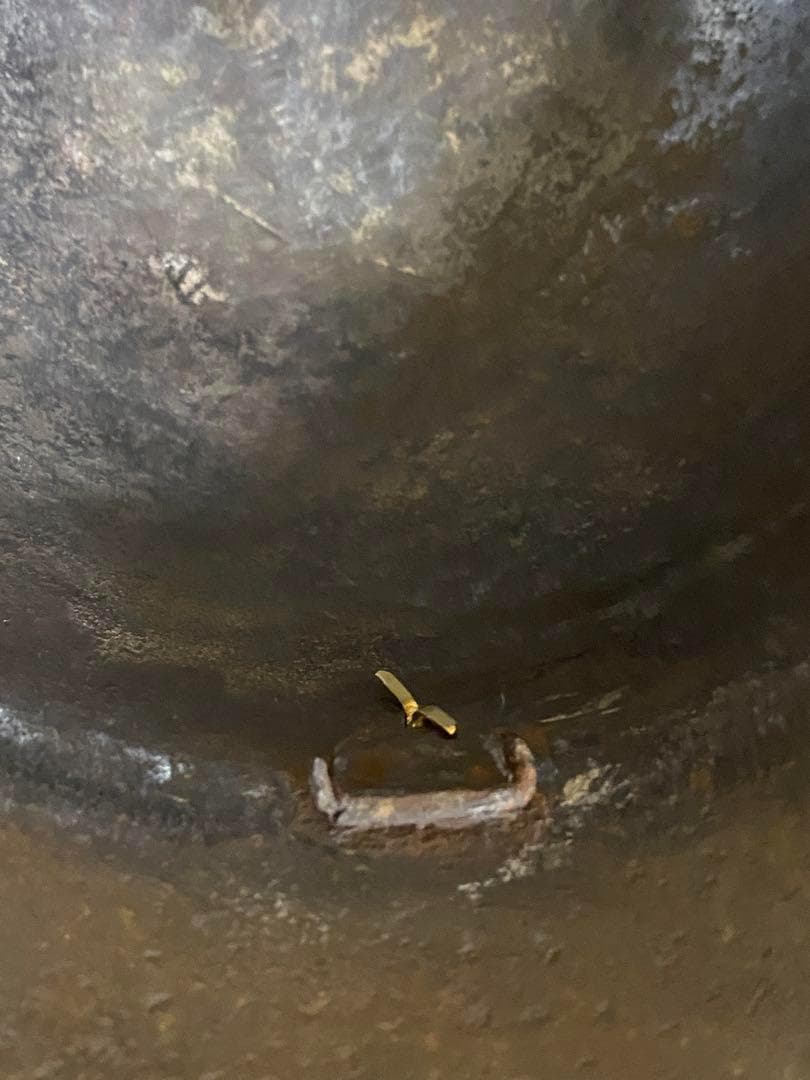 ヴィンテージ ヘルメット 日本軍 戦前 鉄兜 鉄帽 実物 軍隊 陸軍 海軍