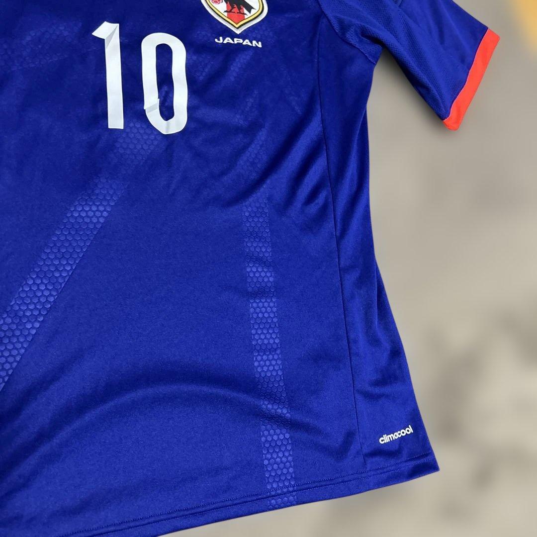 中古 2014-15 日本代表 ユニフォーム 香川真司 Kagawa L サイズ