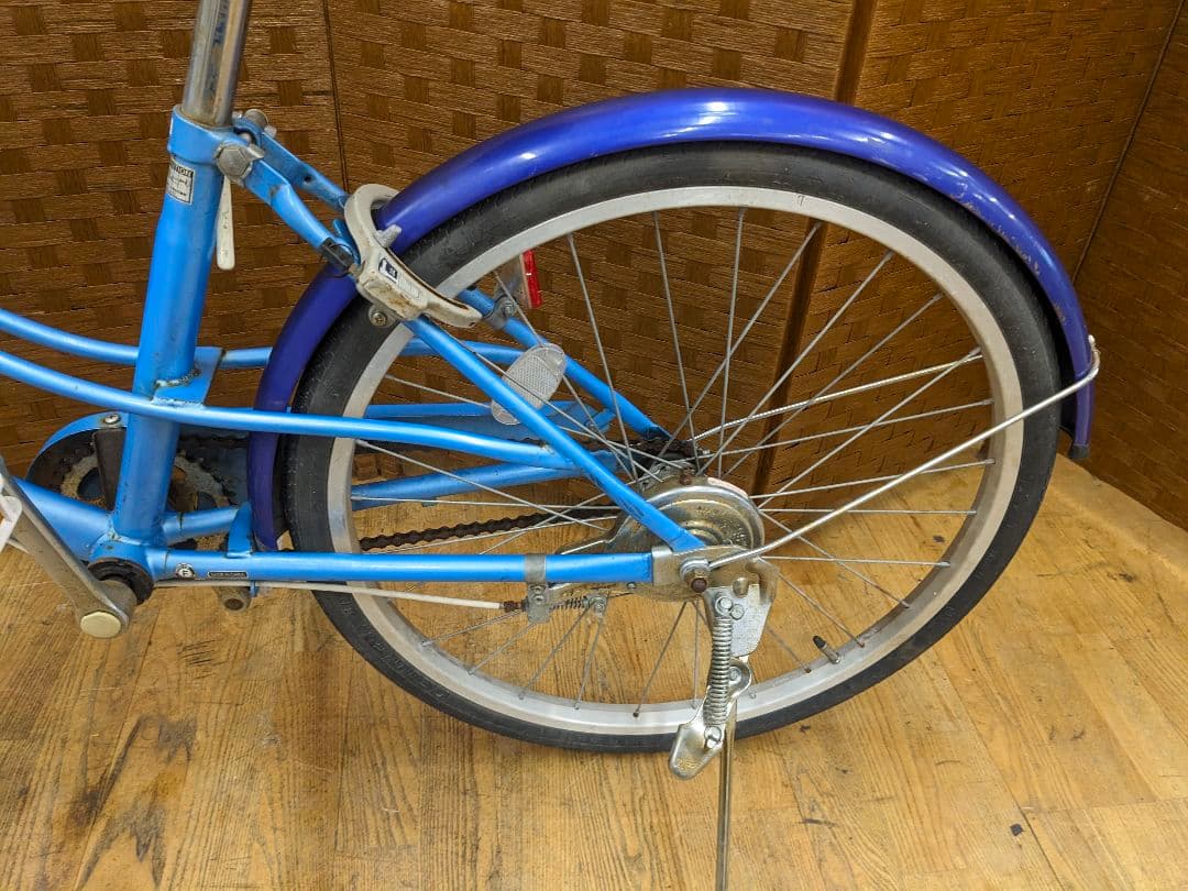 U080 子供用自転車　22インチ　ブルー
