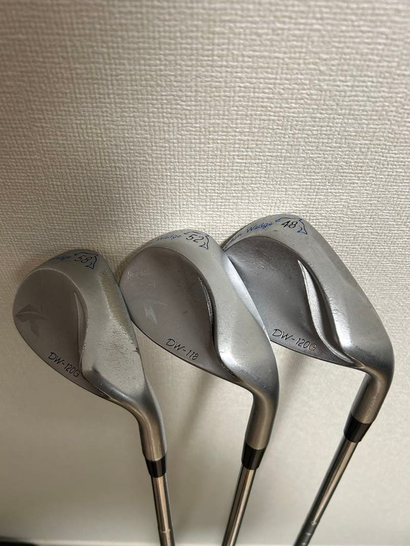 キャスコ ドルフィンウェッジ 48° 52° 58° DW-120G、DW118