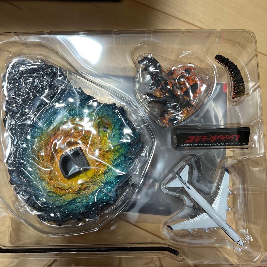 酒井ゆうじコンセプトワークス　ゴジラ　現　3点