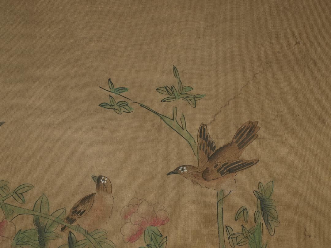 中国古美術 清時代の人物図　肉筆絵　激安骨董品 BD280A13-2