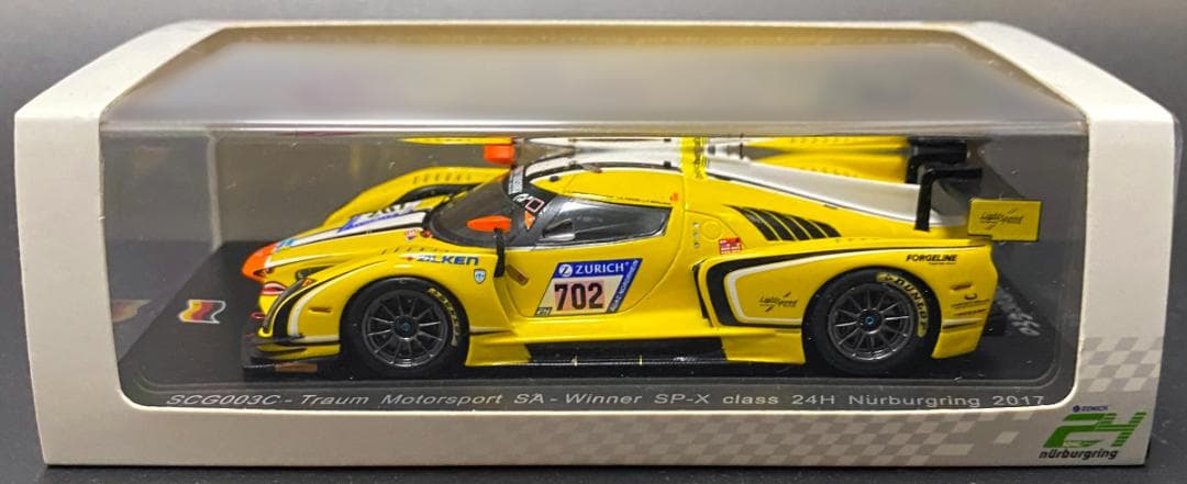 1/43 グリッケンハウス SCG003C No.702 ニュル24 2017