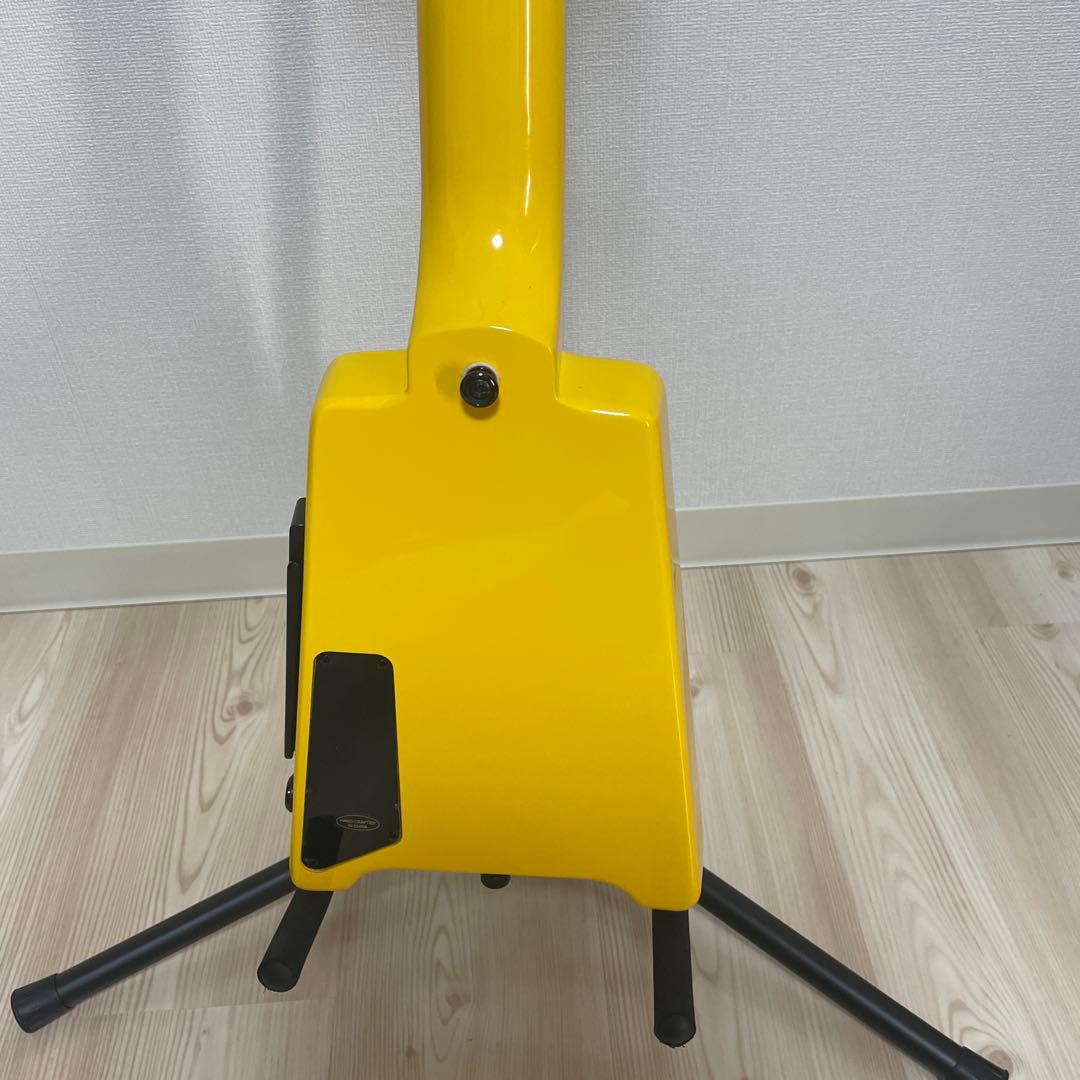 スタインバーガー　Spirit エレキギター イエロー　ストリングアダプター付き