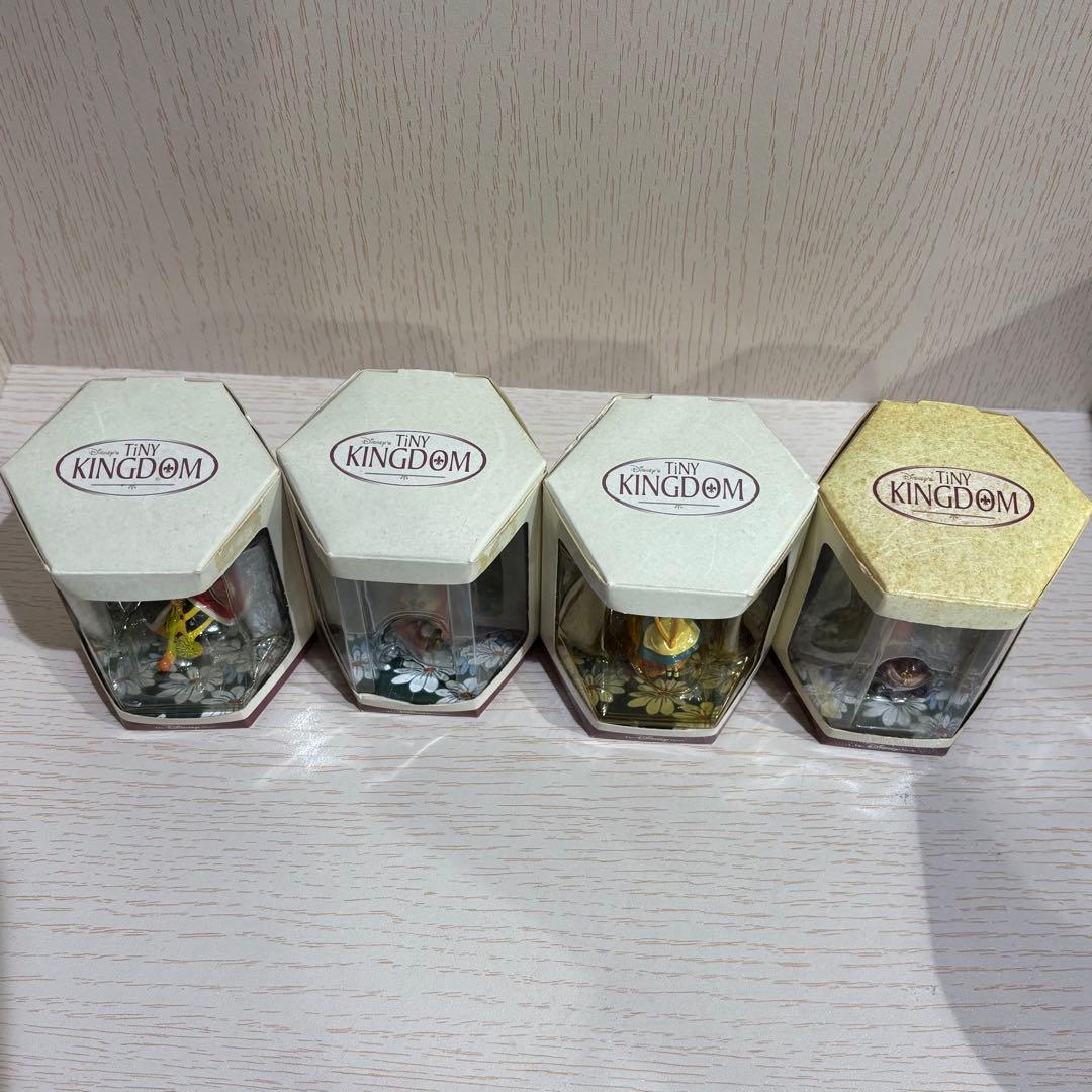 タイニーキングダム ディズニー ふしぎの国のアリス フィギュア 4体 セット