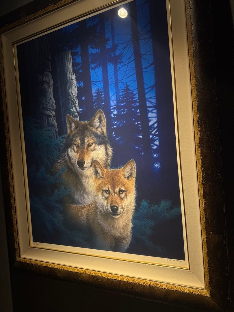 ジョウ・ナイトウ【ミスティック・キャニオン&雪の鼓動】シルクスクリーン