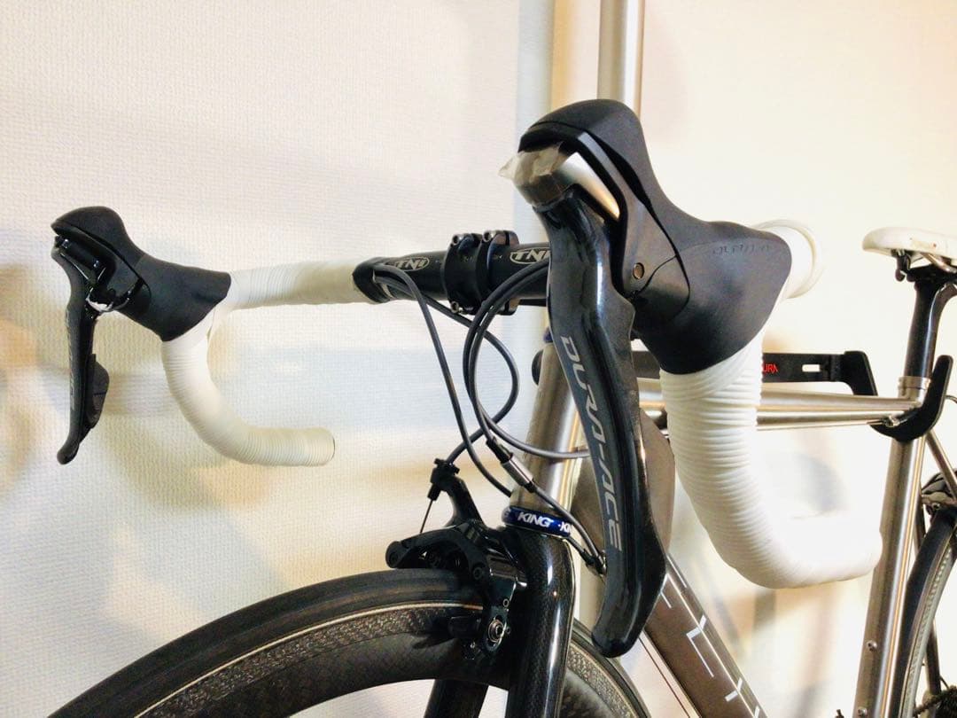 TNi チタンフレーム ロードバイク デュラエース9000系コンポ 未走行車