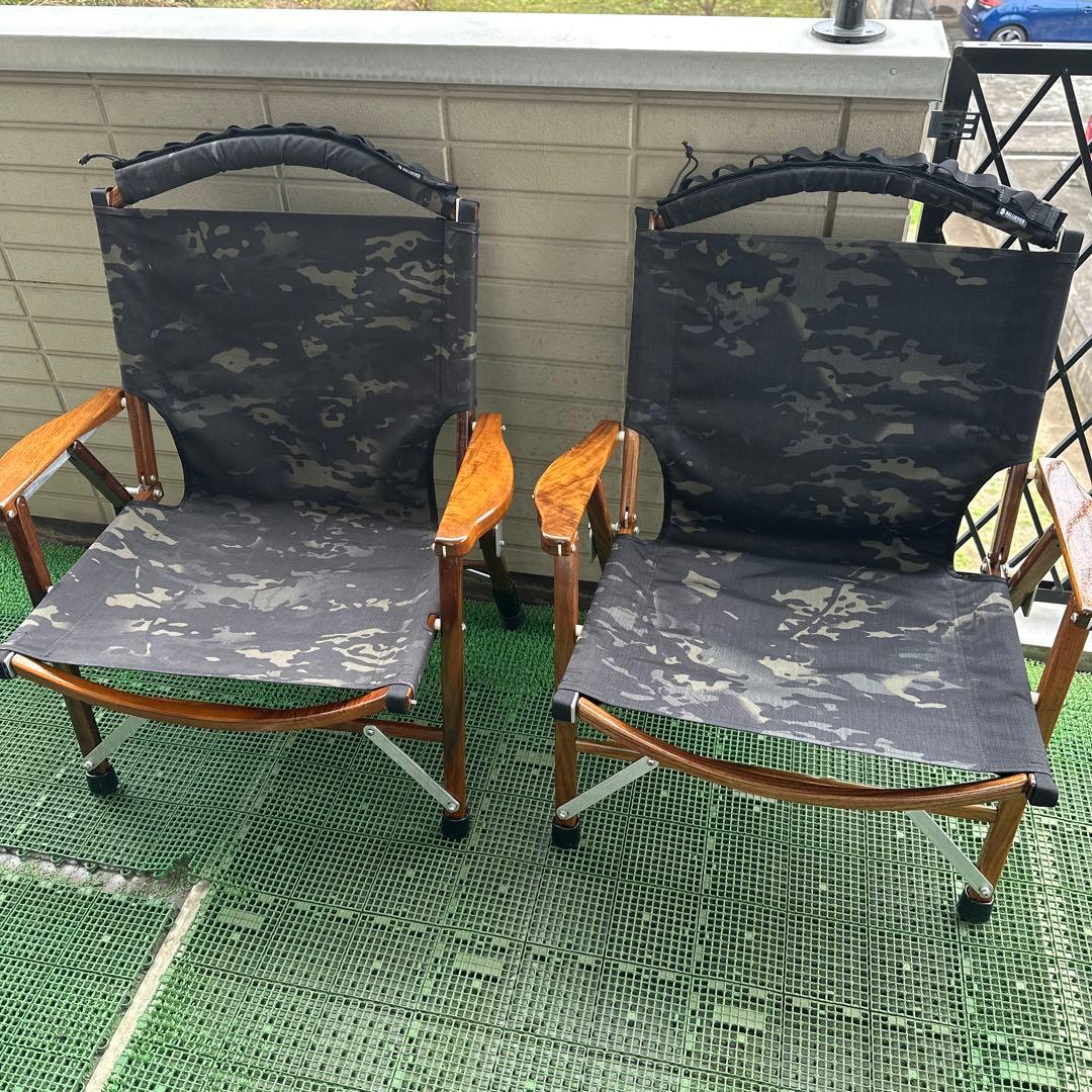 カーミットチェア ウォールナット 2脚