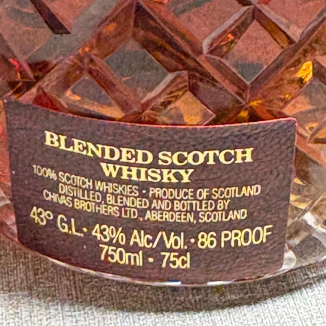 250301A シーバスリーガル 25年 チェアマンズ リザーブ 750ml