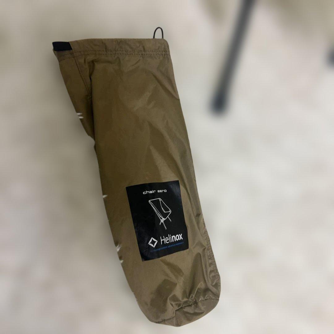 【極美品】Helinox ヘリノックス　chair zero サンド　廃盤色
