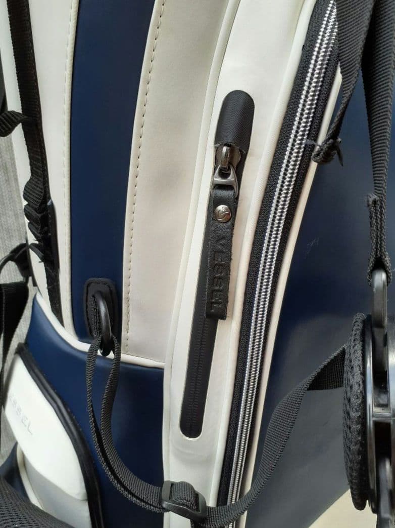 VESSEL プレイヤー スタンド キャディバッグ ダブルストラップ 美品