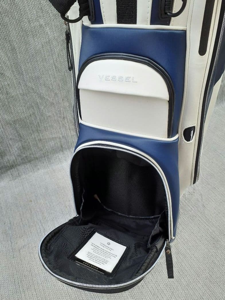 VESSEL プレイヤー スタンド キャディバッグ ダブルストラップ 美品