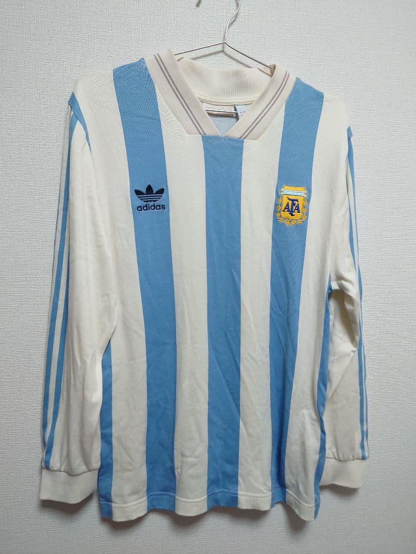 adidas　復刻　1986 アルゼンチン代表　マラドーナ　長袖　日本M