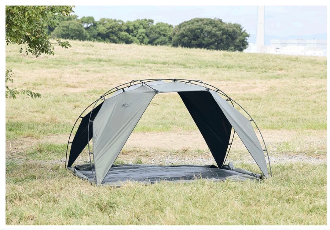 あゆみ　waq ease shade オリーブグリーン